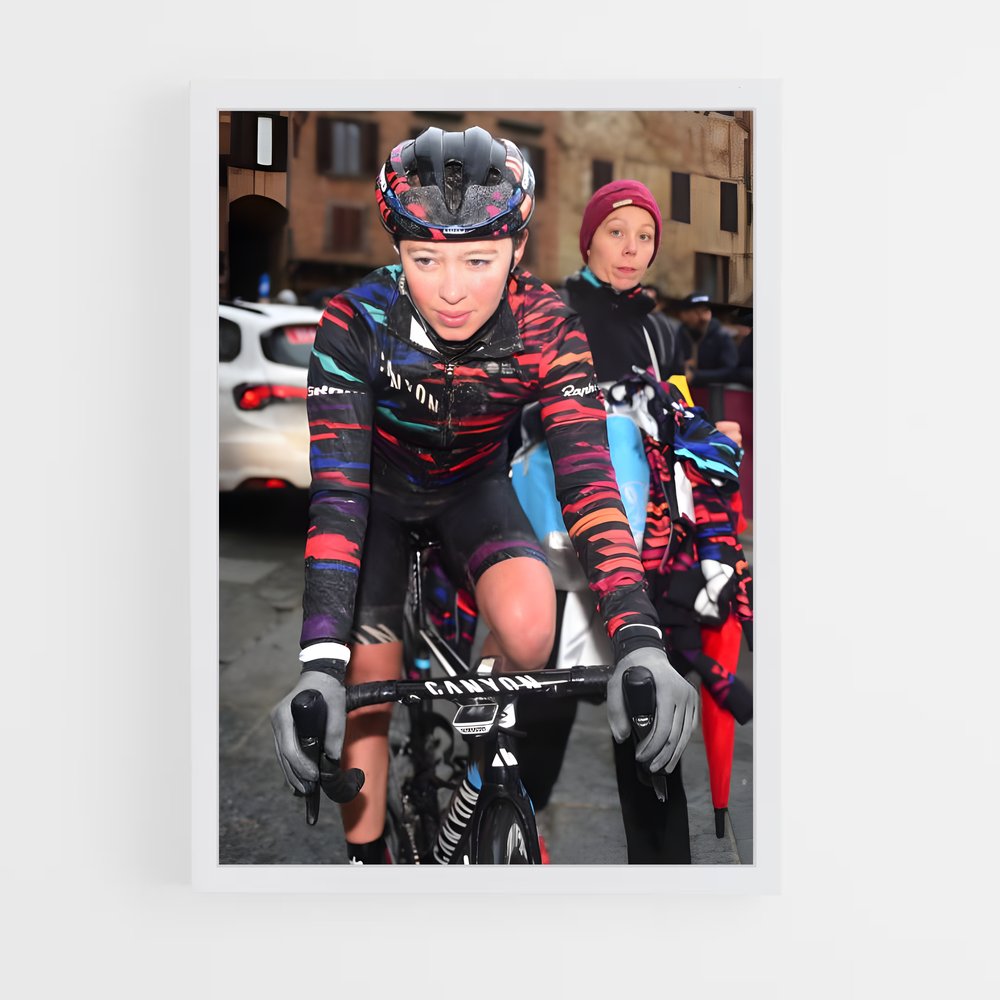 Poster Roues et Rêves – affiche Cyclisme (vue 3)